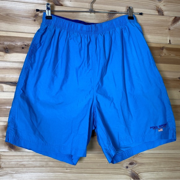 Polo Sport Ralph Lauren Blue Swimming Shorts - Size M - Picture 9 of 9